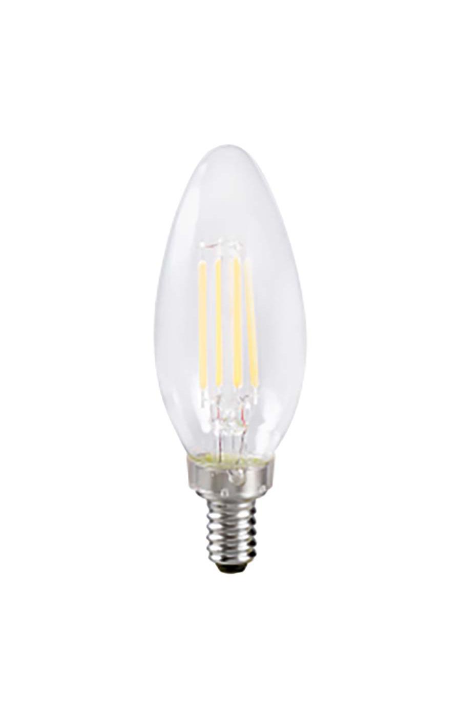 Sylvania ECO B10 40-Watt Soft White Clear LED Light Bulbs; image 2 of 2