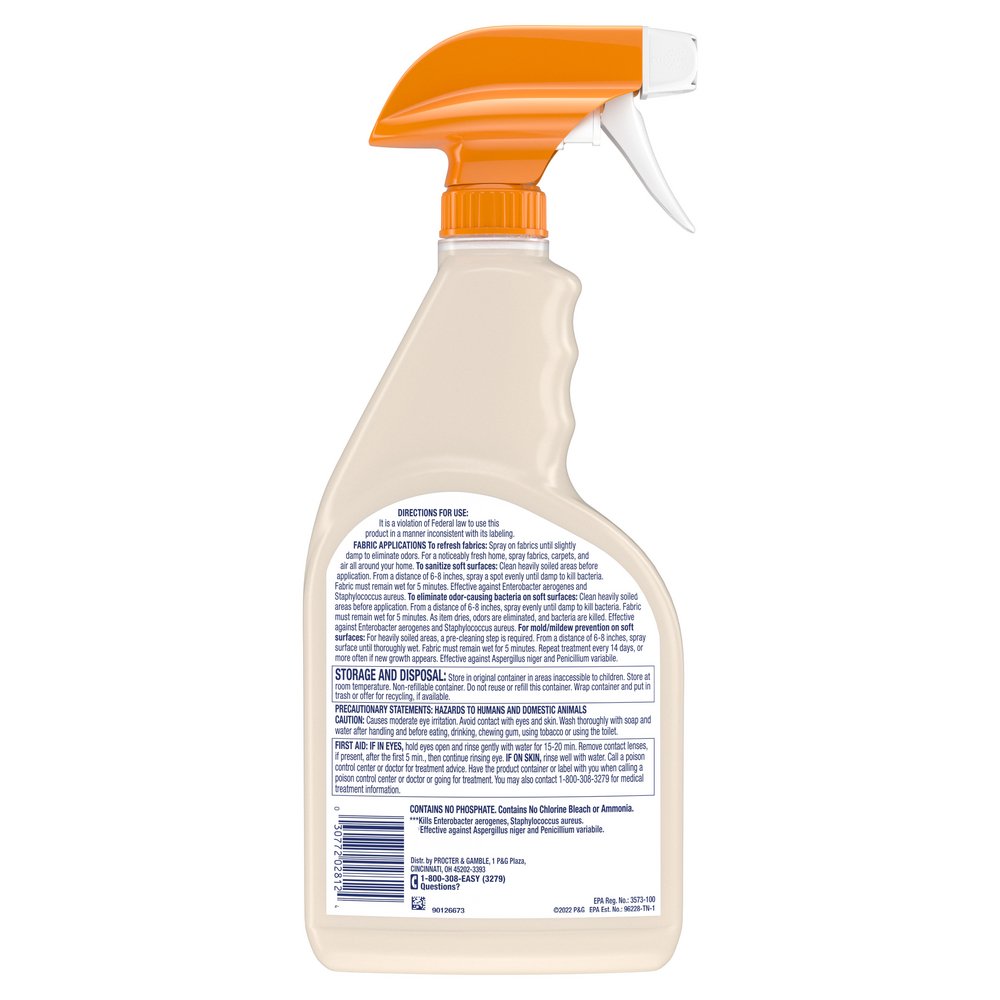 Febreze Antibacterial Fabric Refresher Spray Morning Freshness