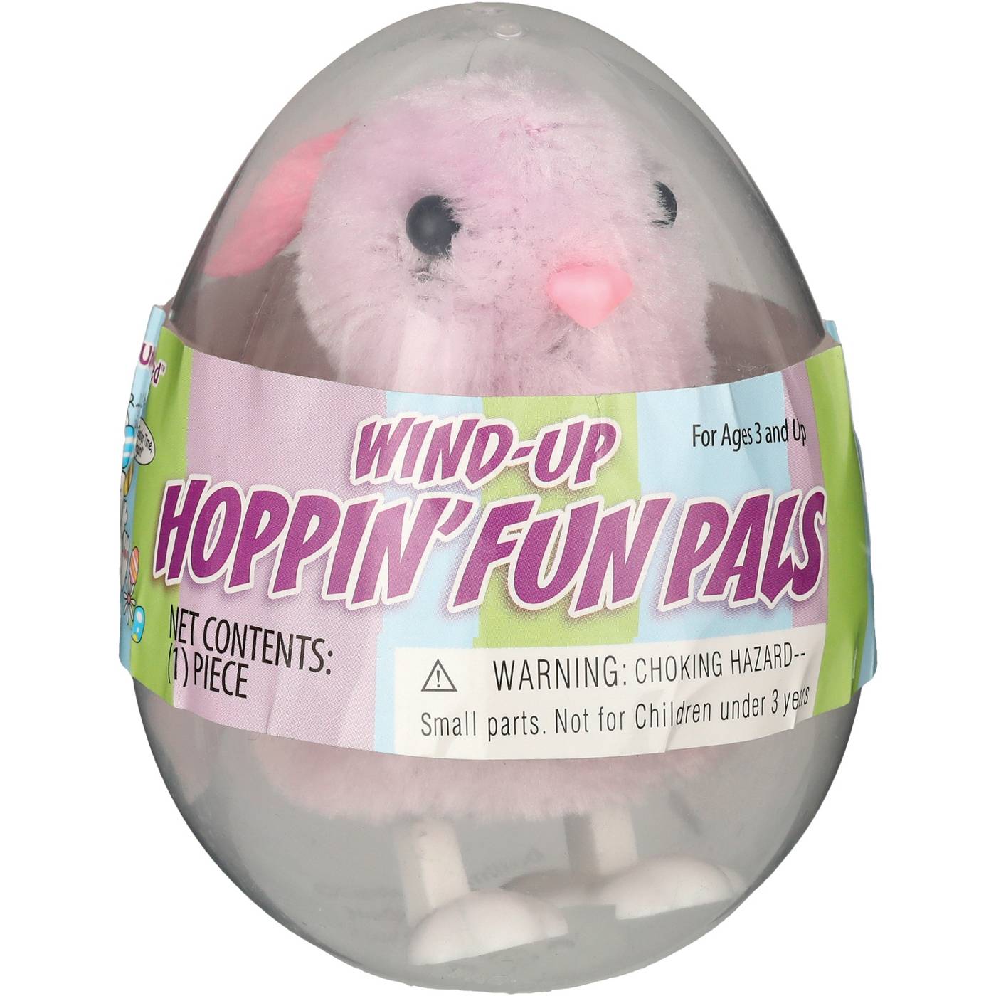 Easter Unlimited Wind-Up Plush Hoppin' Fun Pals- Assorted; image 1 of 2