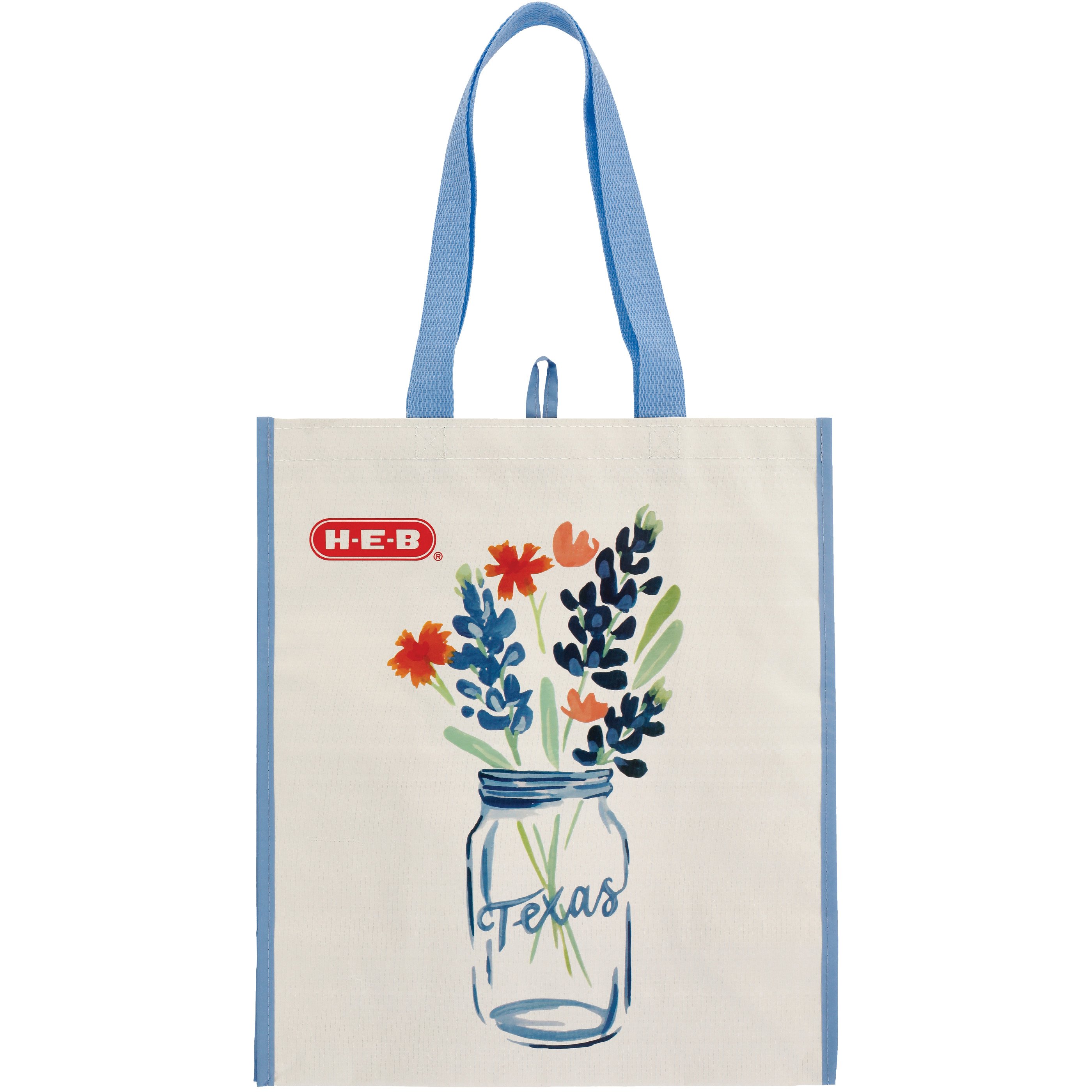 HEB Texas Mason Jar Reusable Shopping Bag Shop Reusable shopping bags at HEB