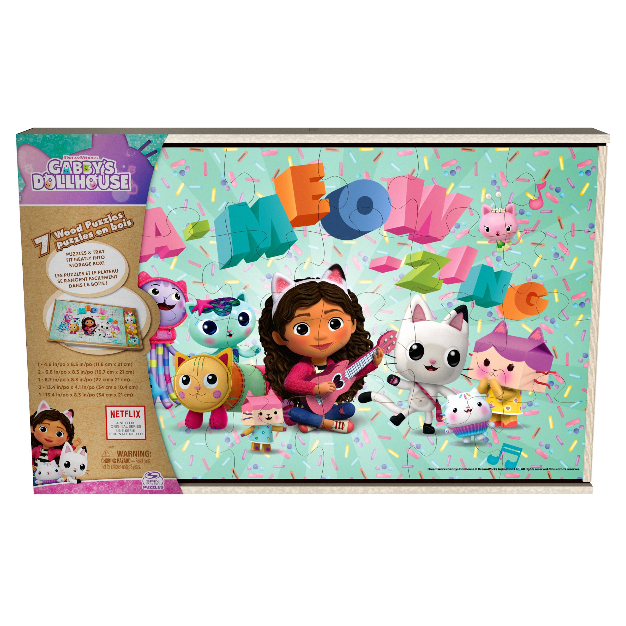 Cardinal DreamWorks Gabby's Dollhouse Wood Puzzle Set Shop Puzzles at