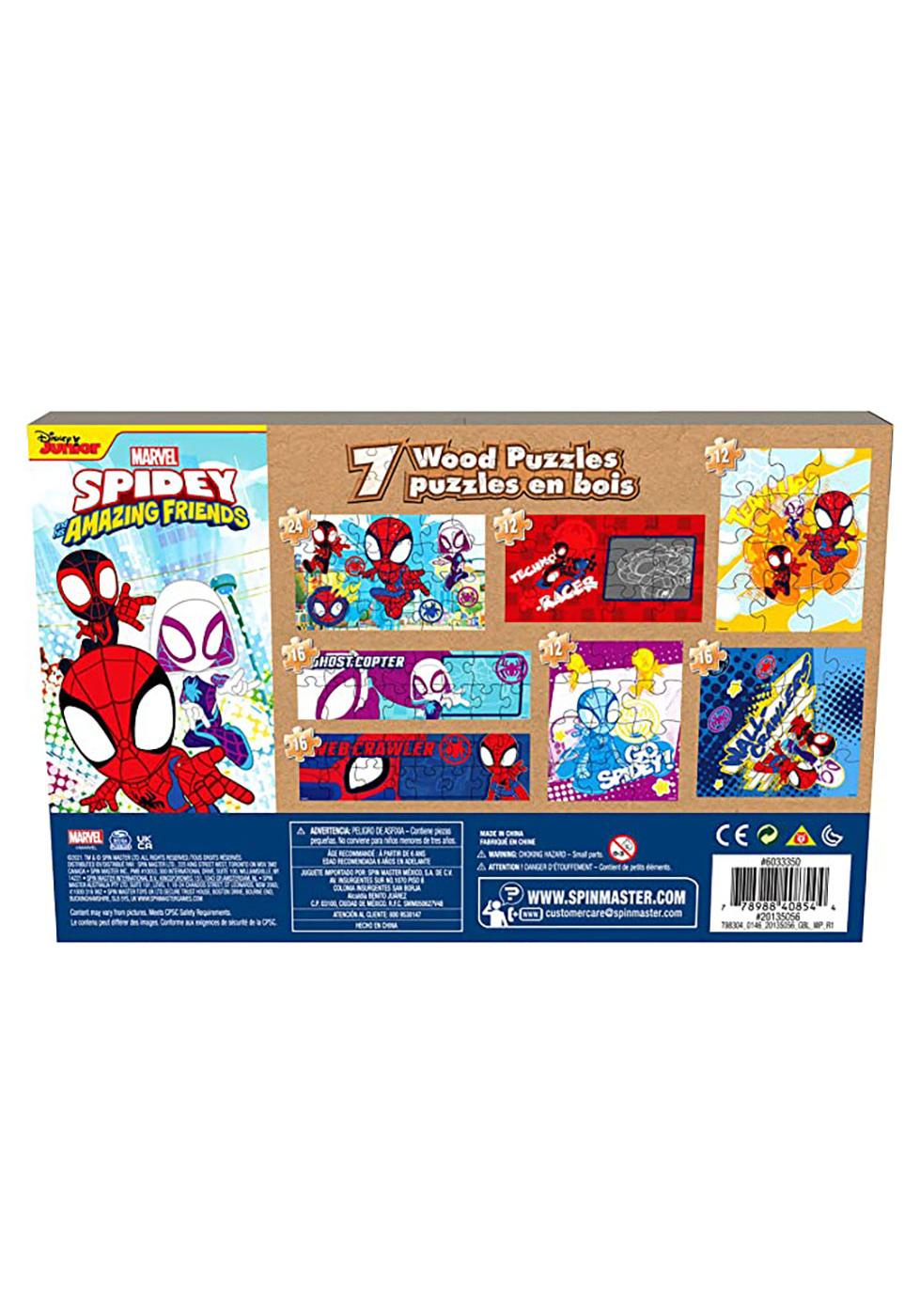 Cardinal Marvel's Spidey and his Amazing Friends Wood Puzzles; image 2 of 2