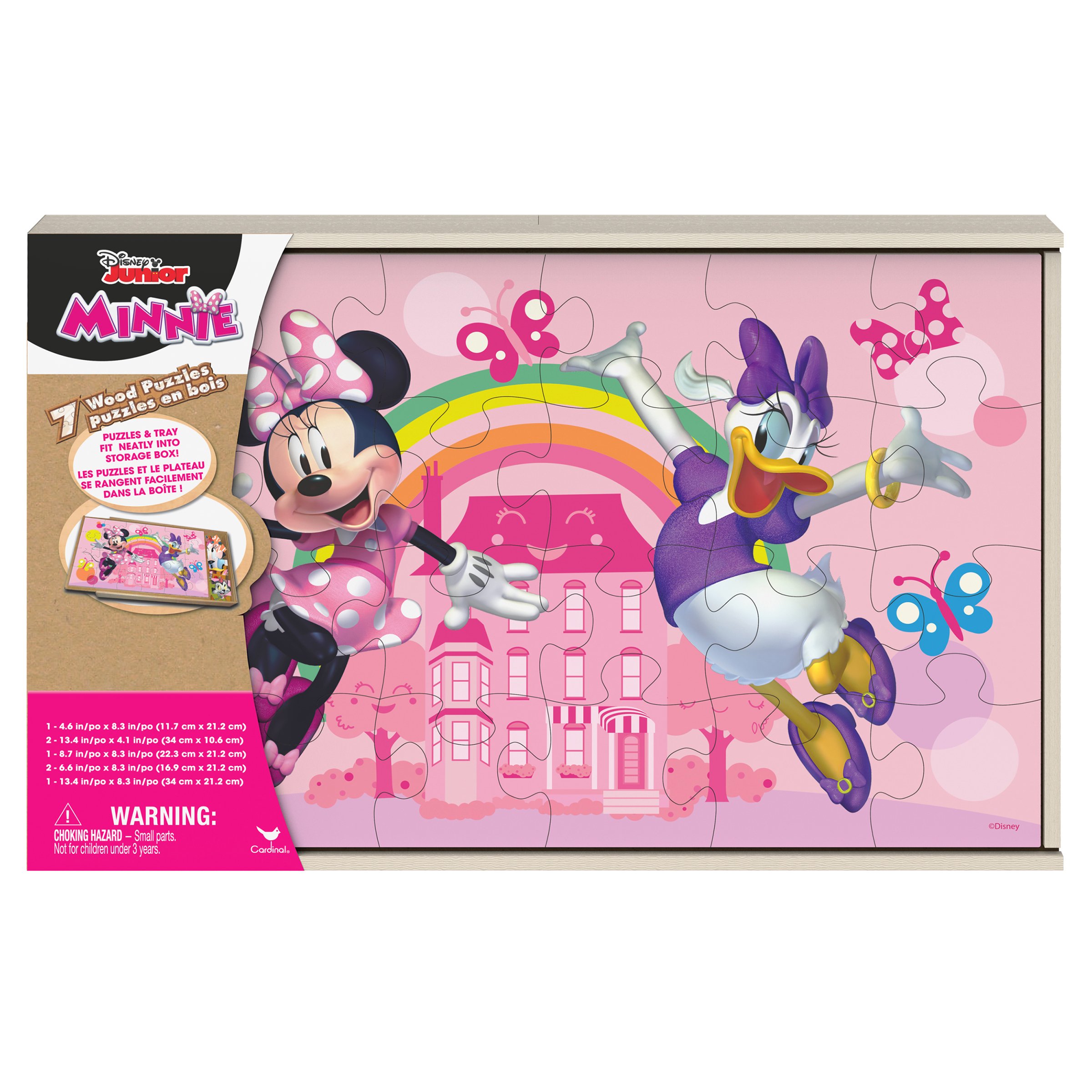 Cardinal Disney Junior Minnie Mouse Wood Puzzles with Tray - Shop ...