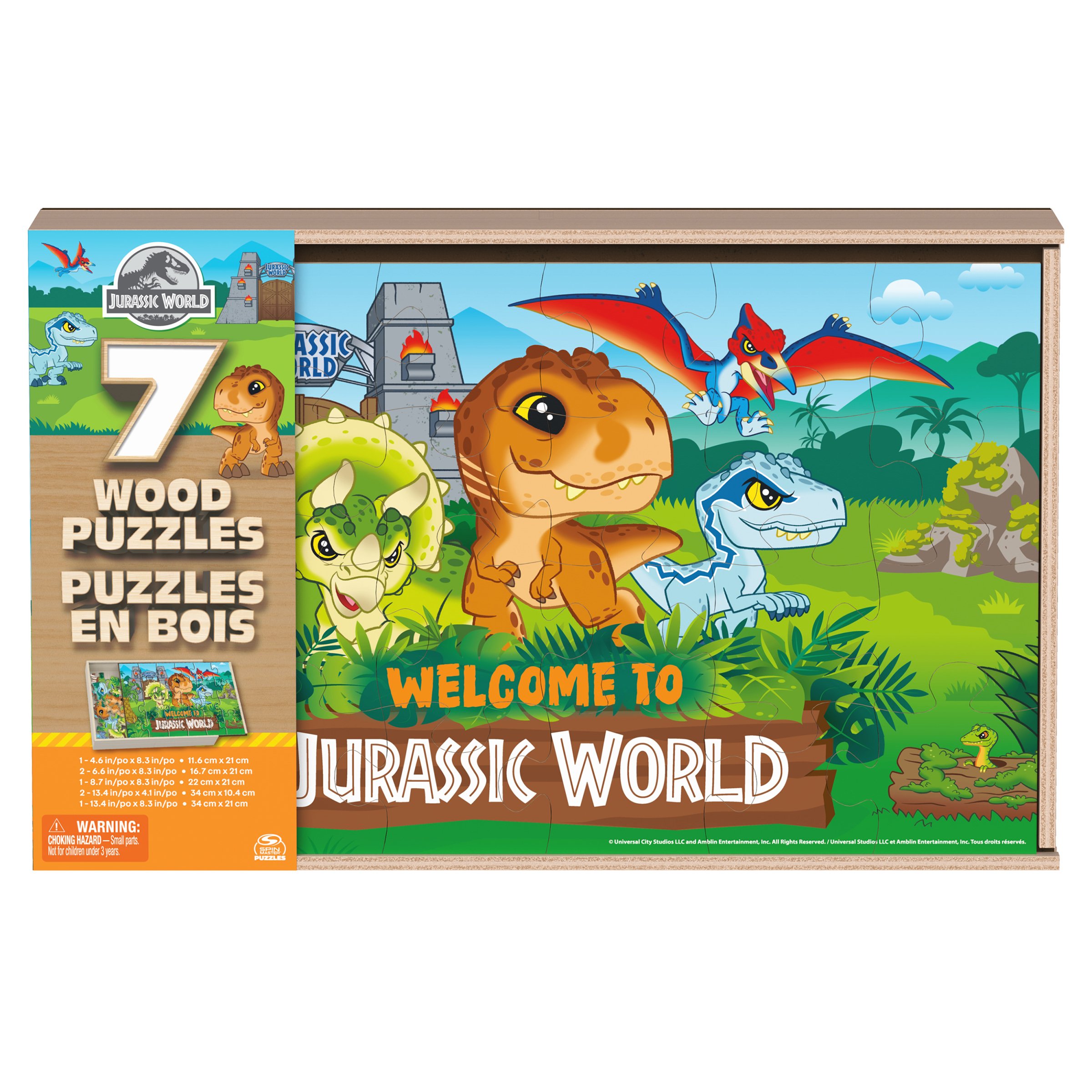 Cardinal Jurassic World Wood Puzzle Set - Shop Puzzles at H-E-B
