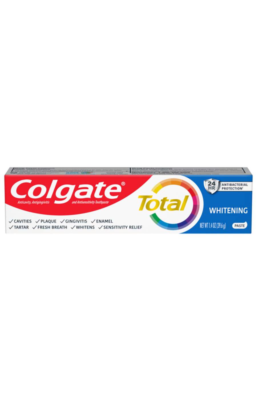 Colgate Total Whitening Toothpaste; image 1 of 9