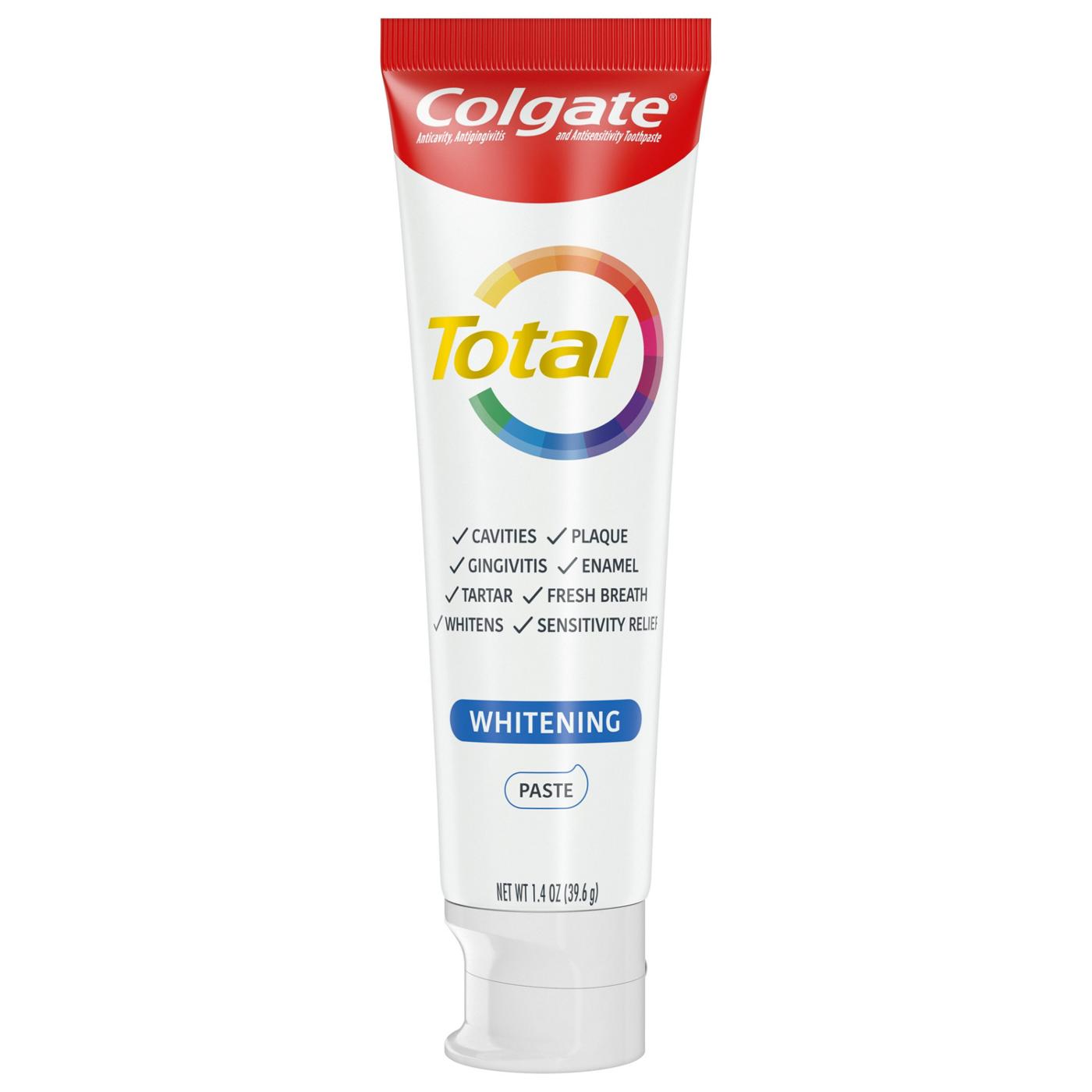 Colgate Total Whitening Toothpaste; image 2 of 9