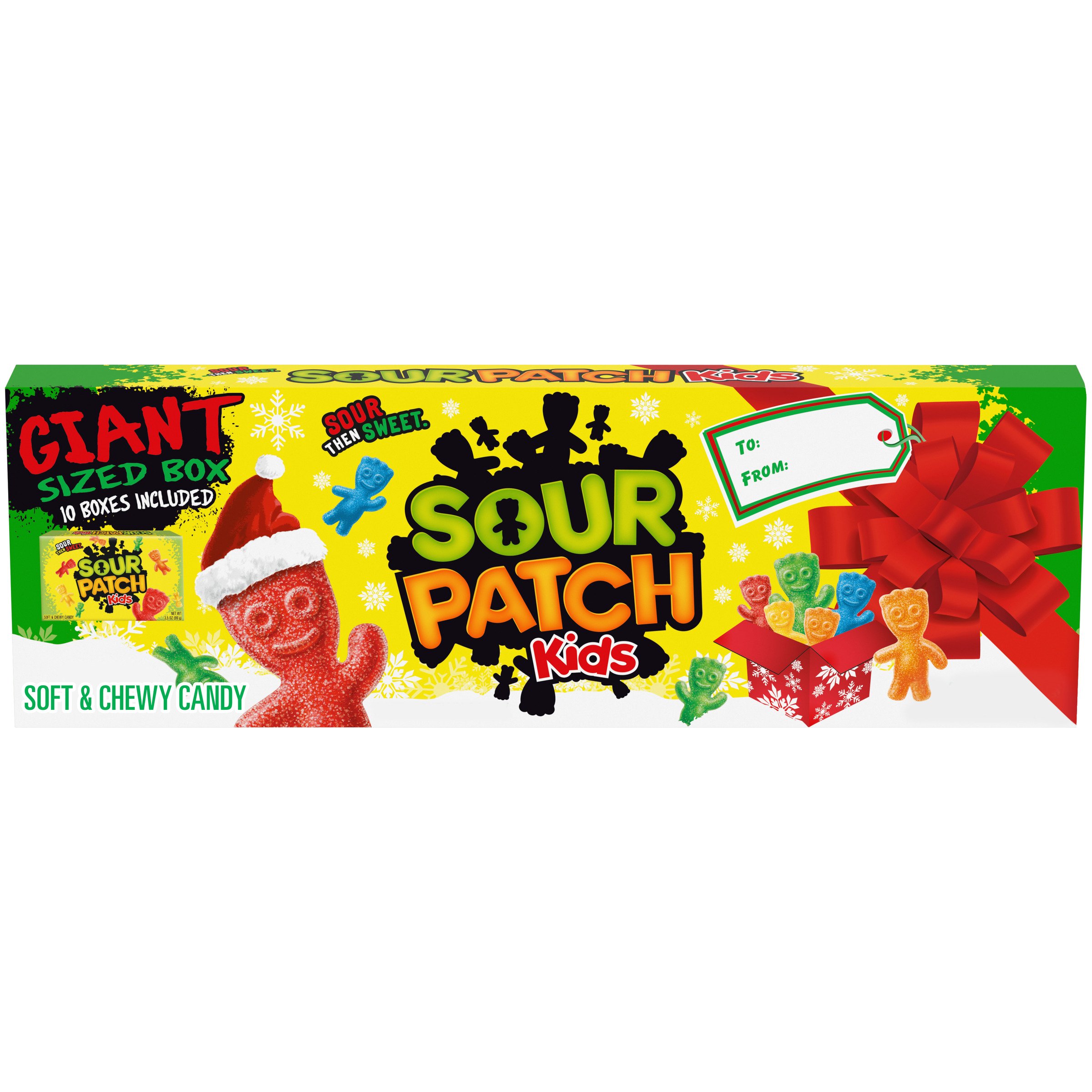 Sour Patch Kids Soft & Chewy Christmas Candy - Shop Candy at H-E-B