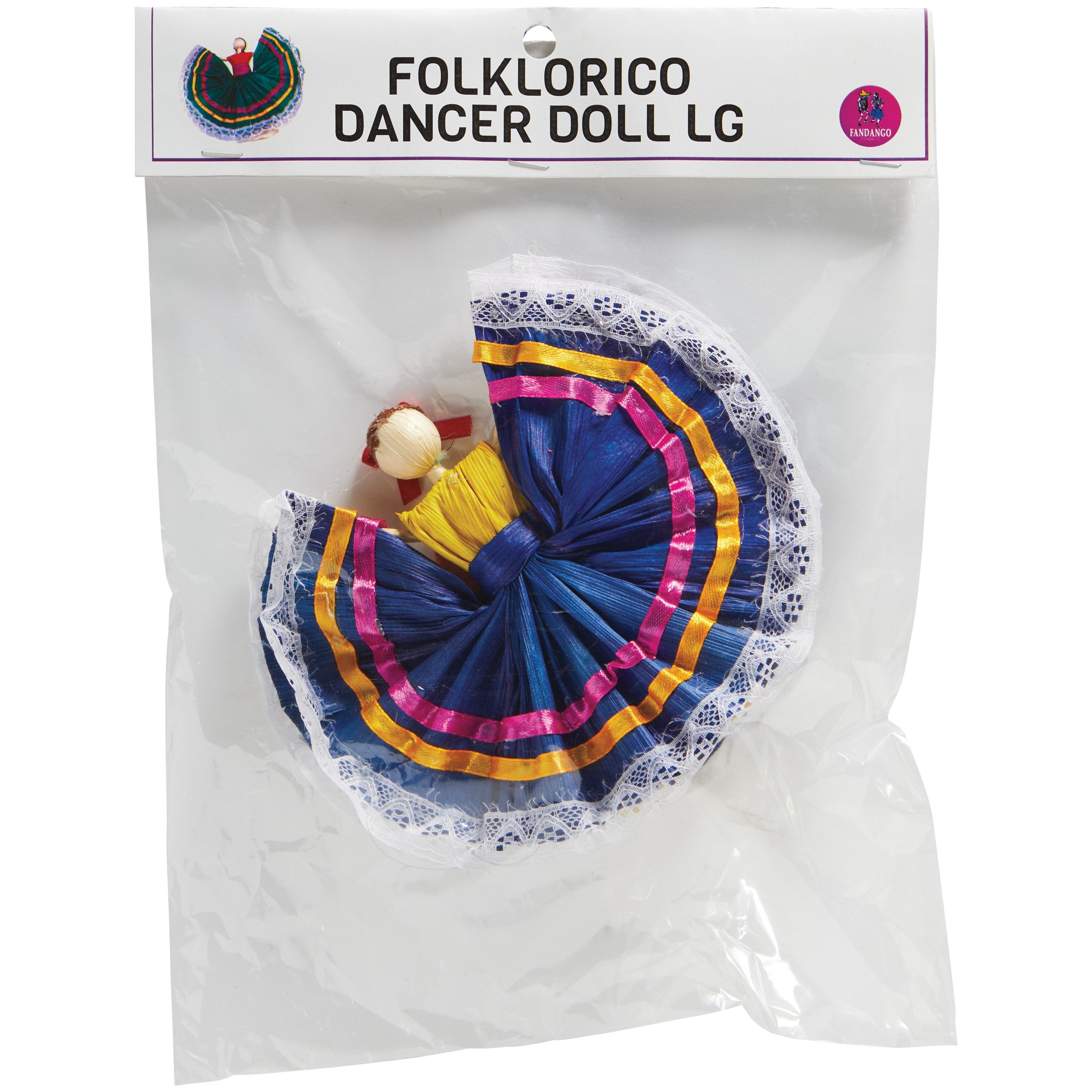 El Fandango Trading Fiesta Folklorico Corn Husk Doll Shop Seasonal
