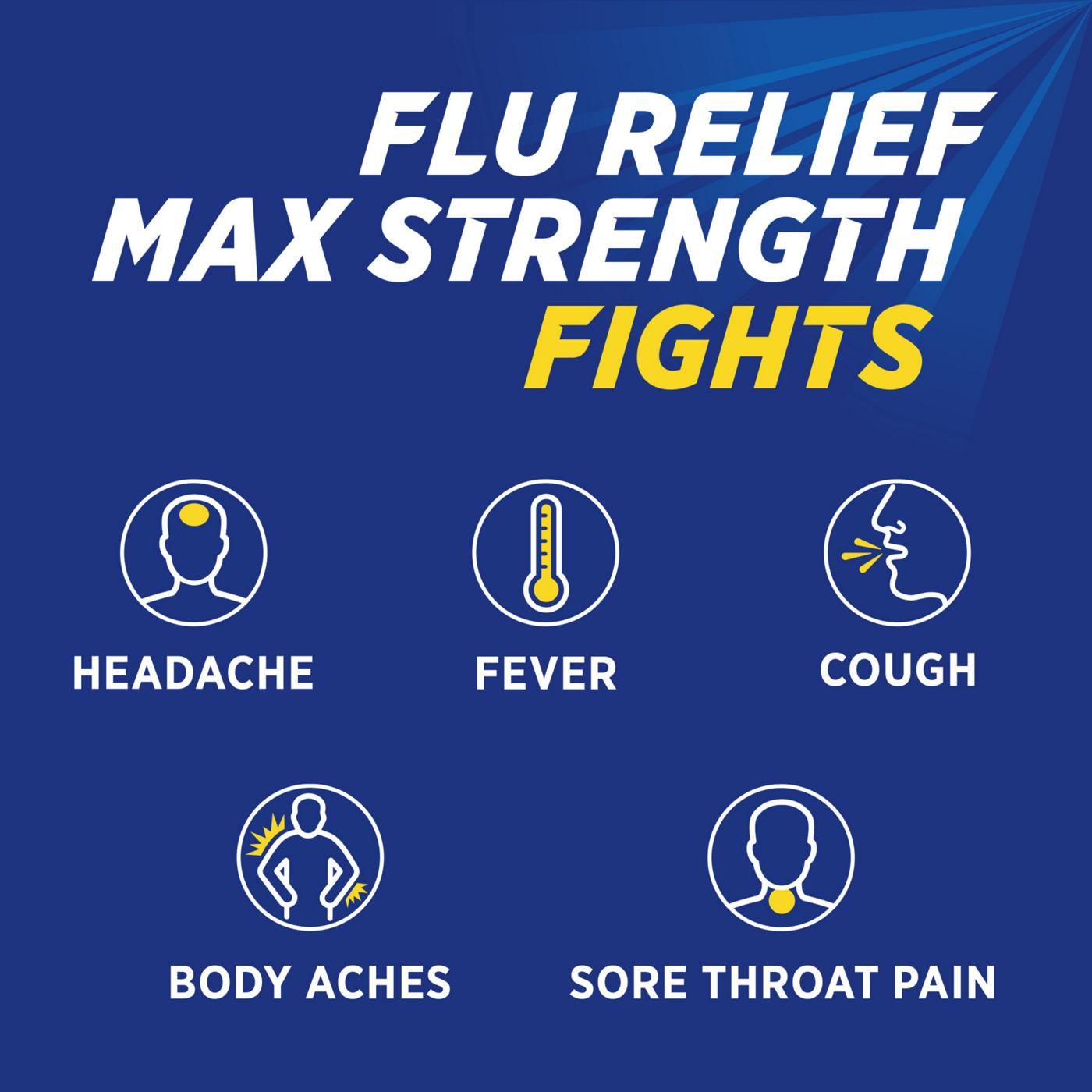 Theraflu Nighttime Flu Relief Max Strength Packets - Honey Lemon; image 5 of 6