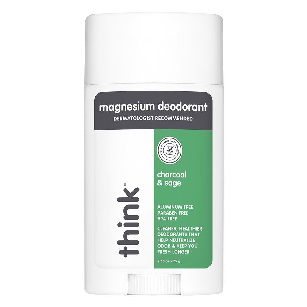 Think Magnesium Deodorant Charcoal & Sage Shop Deodorant