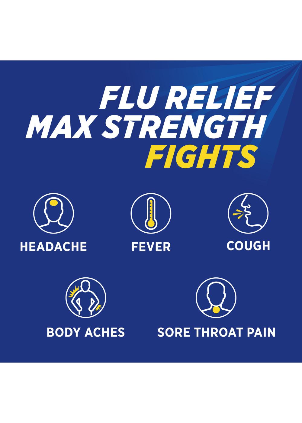 Theraflu Daytime Flu Relief Max Strength Packets - Honey Lemon ; image 8 of 8