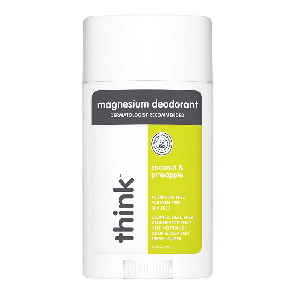 Think Magnesium Deodorant Coconut & Pineapple Shop Deodorant