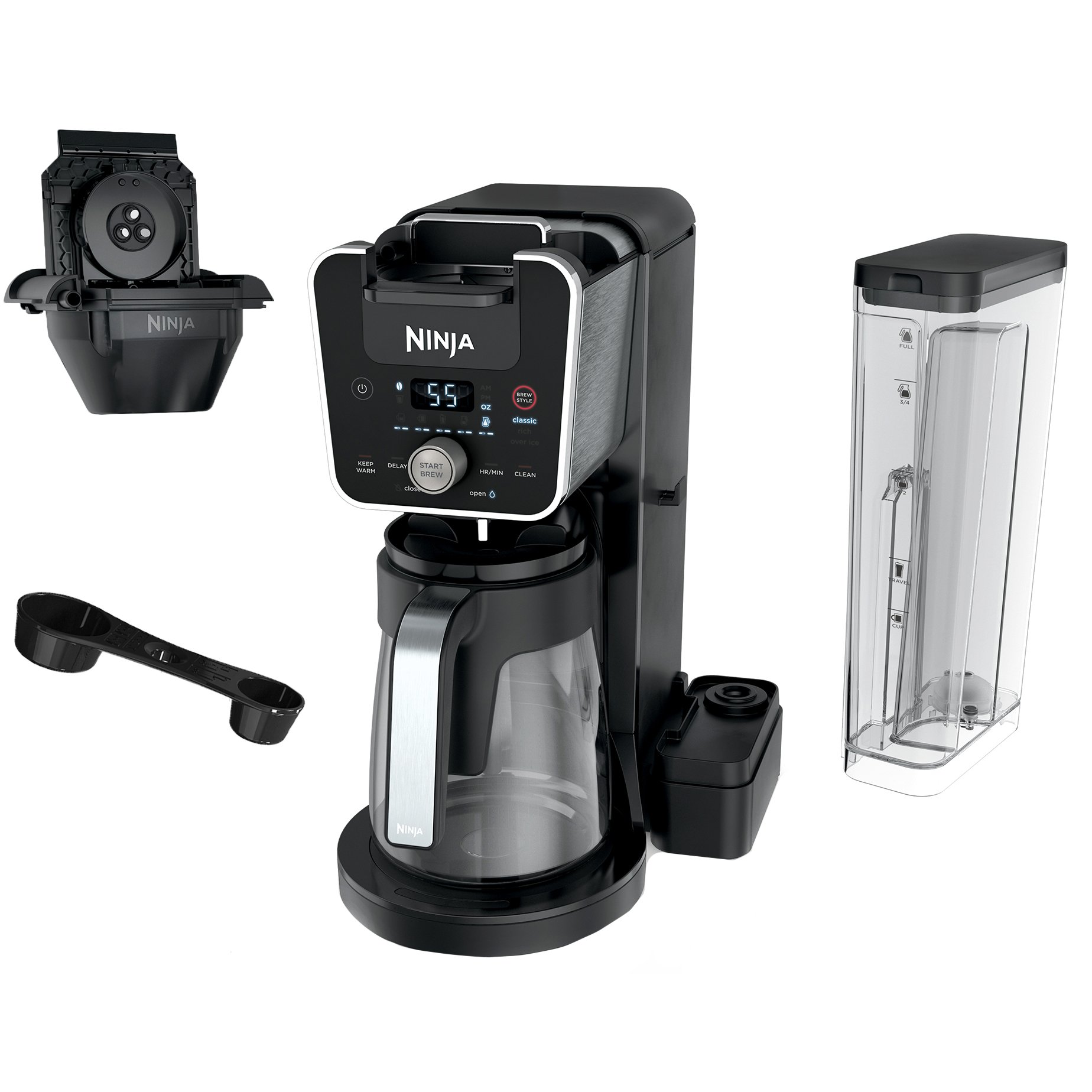 Ninja Pods & Grounds Specialty Single-Serve Coffee Maker - Tiger