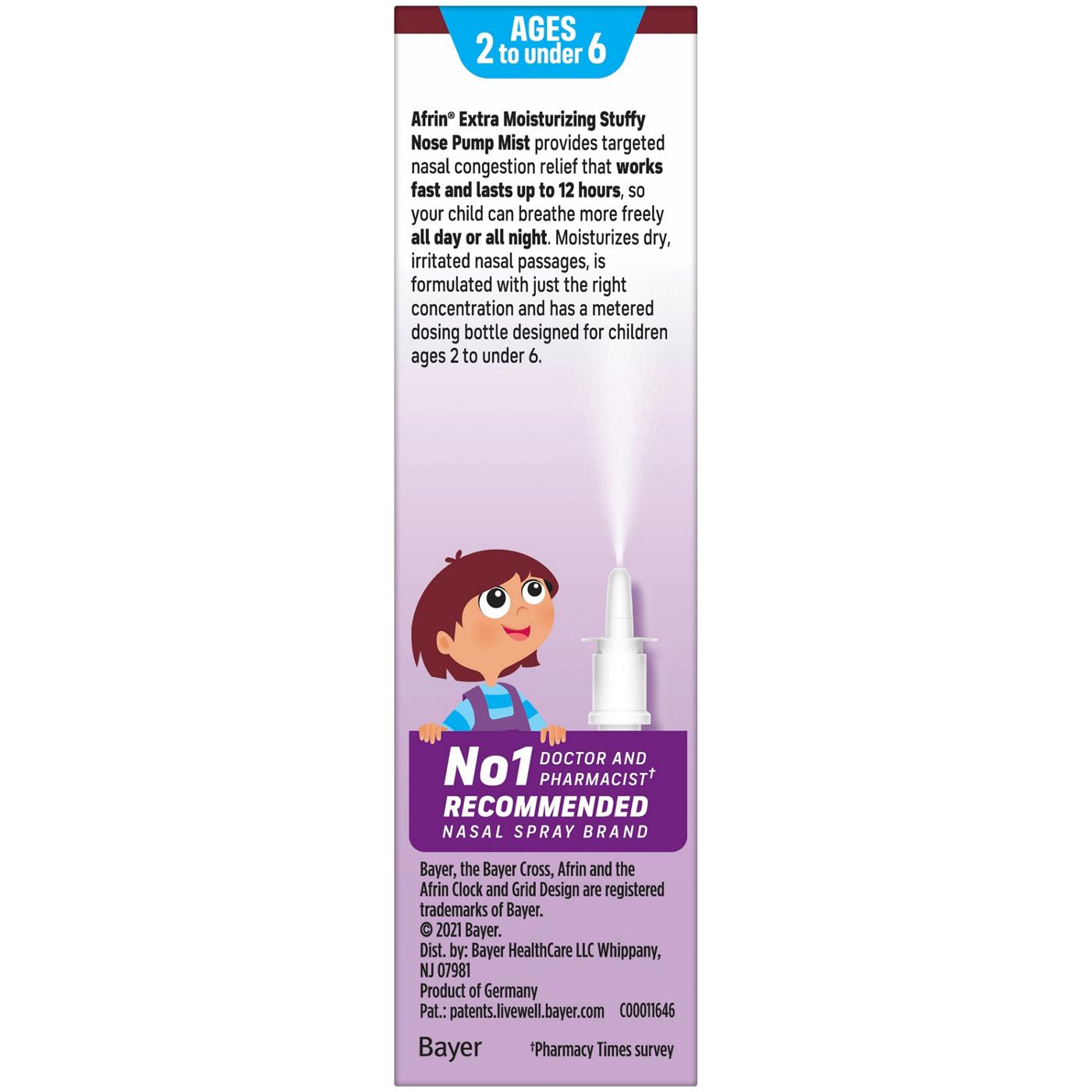 Afrin Children's Extra Moisturizing Nasal Spray; image 2 of 3