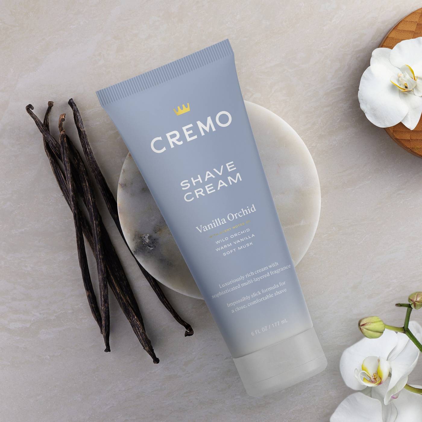 Cremo Shave Cream - Vanilla Orchid; image 3 of 6