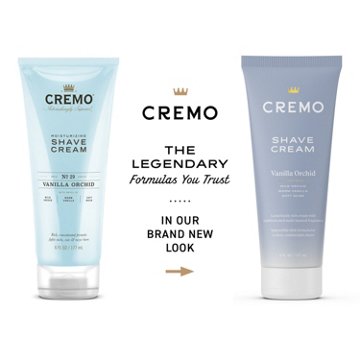 Cremo Shave Cream - Vanilla Orchid, 6 oz