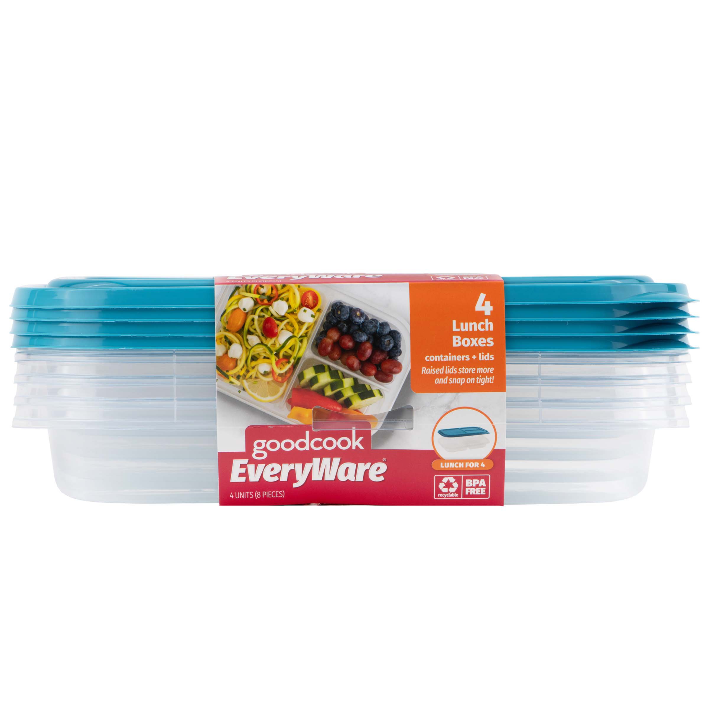 Ziploc Twist 'n Loc Container Variety Lunch Pack - Shop Food Storage at  H-E-B