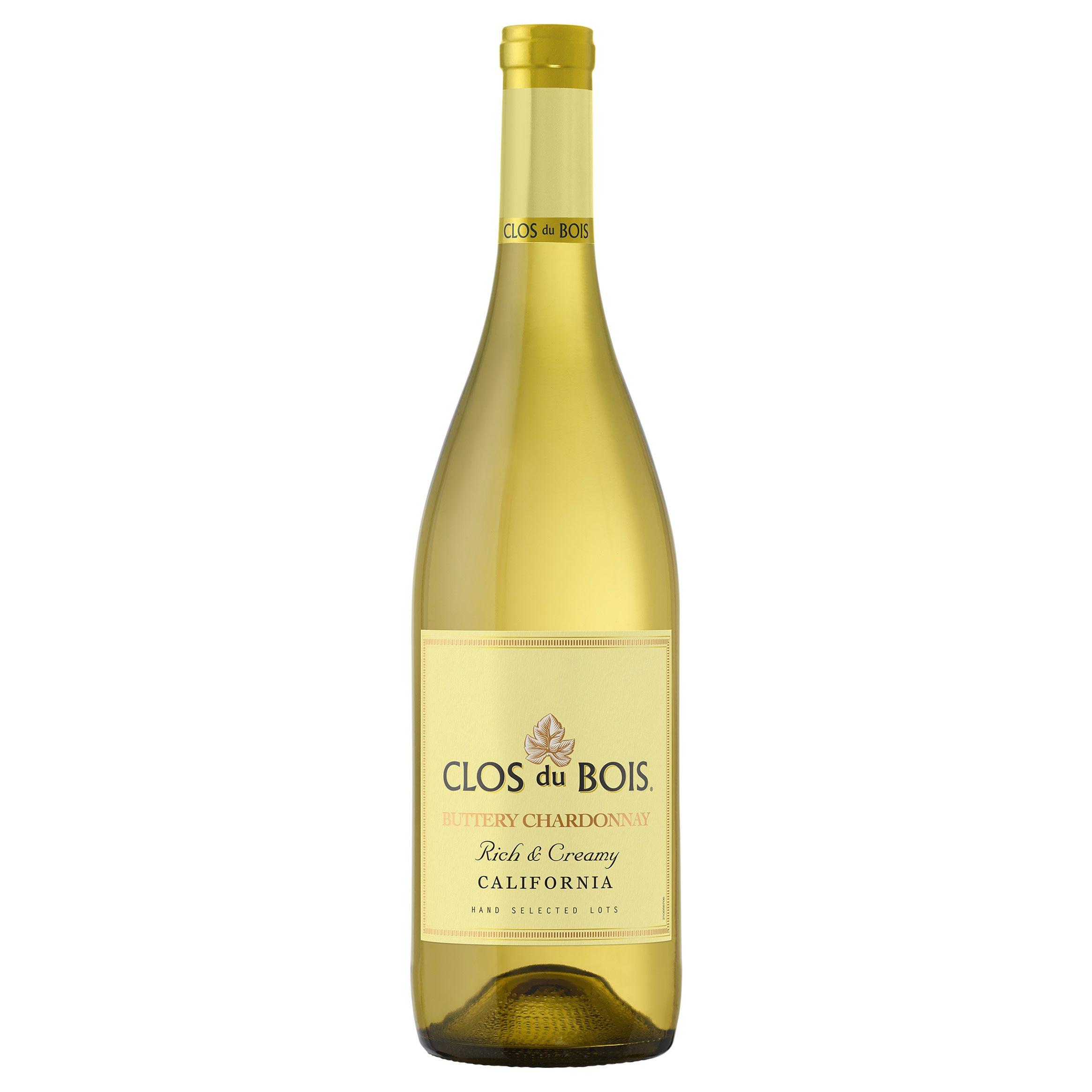 Clos Du Bois Buttery Chardonnay California White Wine, 750 mL