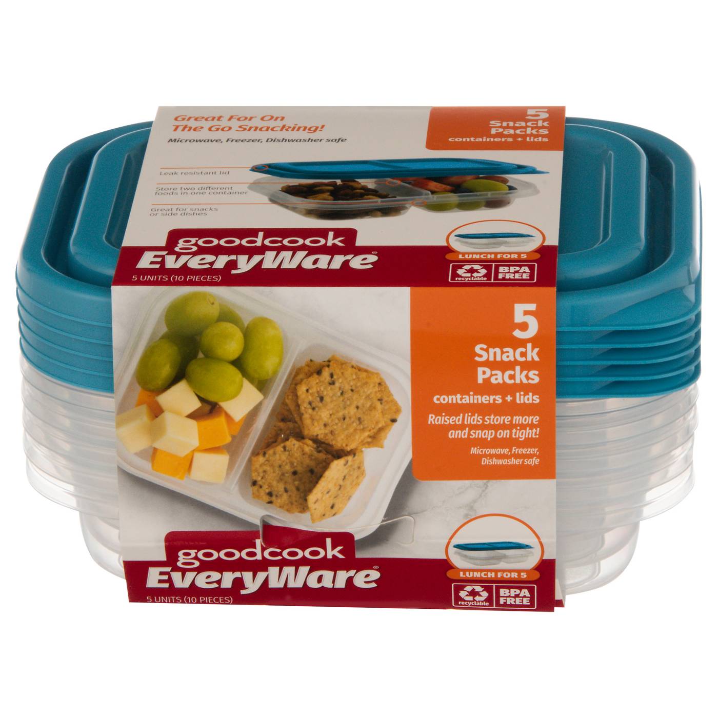 GoodCook EveryWare Snack Pack Containers Shop Food Storage at HEB