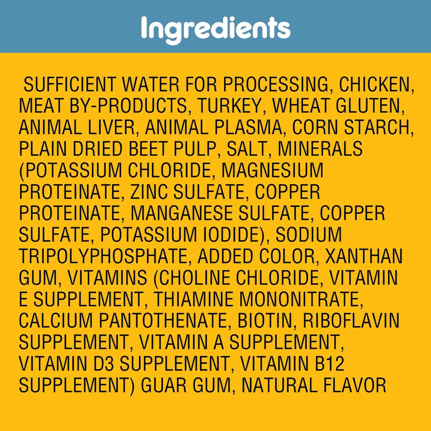 Pedigree High Protein Cuts In Gravy Chicken & Turkey Wet Dog Food; image 3 of 5