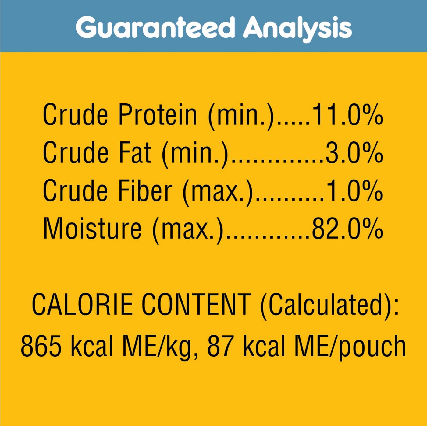 Pedigree High Protein Cuts In Gravy Chicken & Turkey Wet Dog Food; image 4 of 5