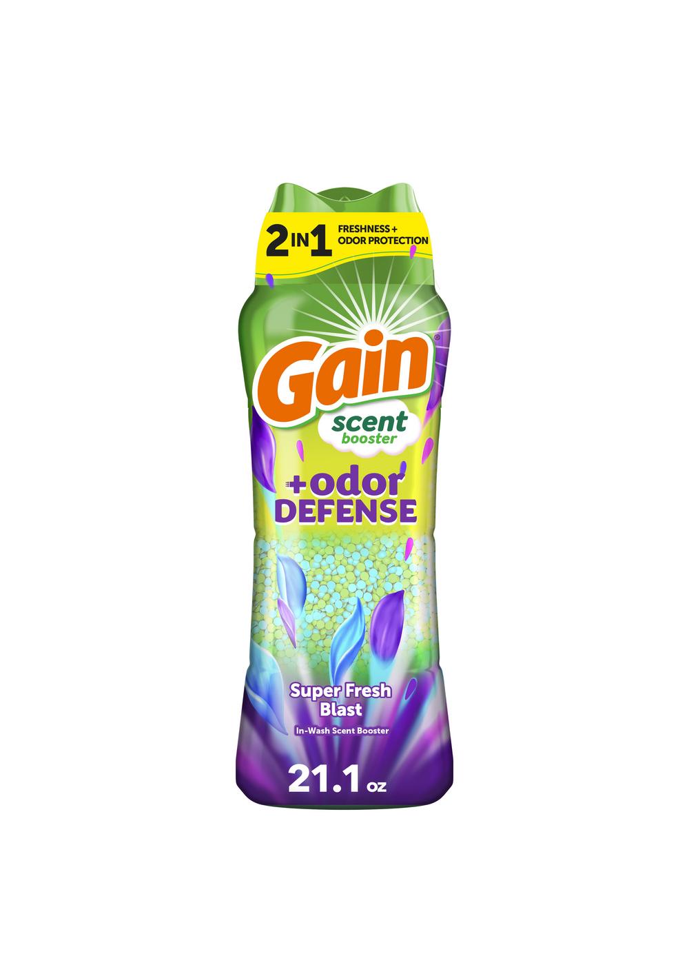 Gain Odor Defense In-wash Scent Booster Beads, Super Fresh Blast Scent; image 1 of 11