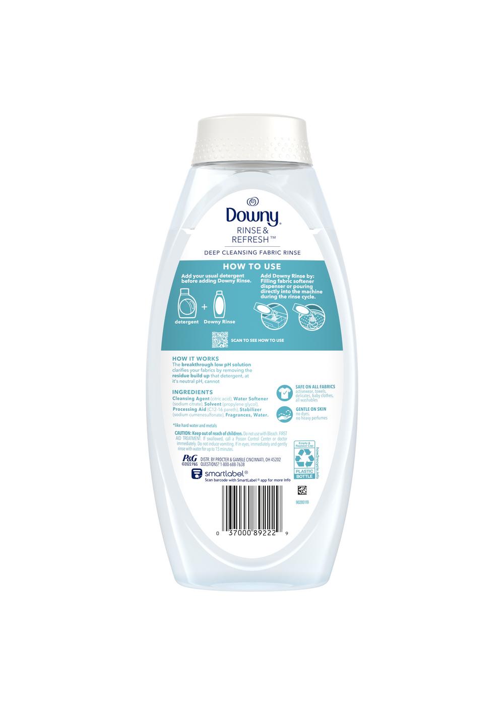 Downy Rinse & Refresh Laundry Odor Remover - Cool Cotton; image 3 of 10