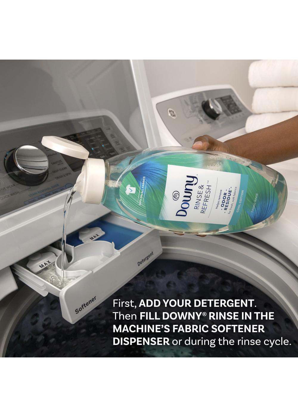 Downy Rinse & Refresh Laundry Odor Remover - Cool Cotton; image 7 of 10