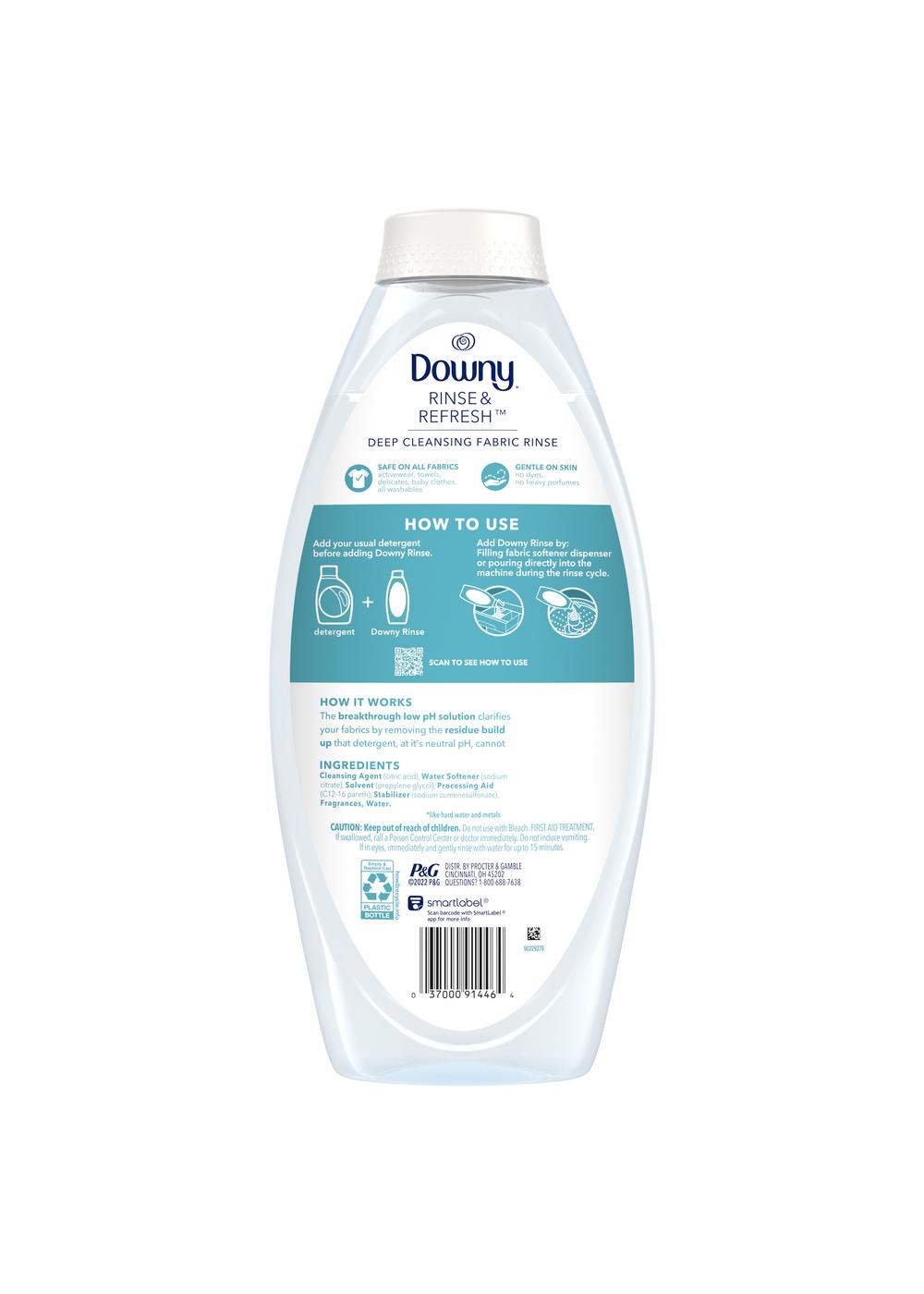 Downy Rinse & Refresh Laundry Odor Remover - Cool Cotton; image 10 of 10