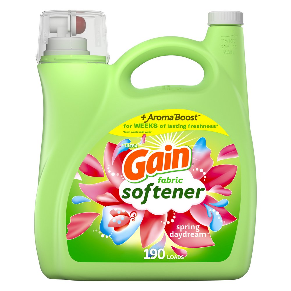 Gain Ultra Liquid Fabric Softener, 190 Loads Spring Daydream Shop Softeners at HEB