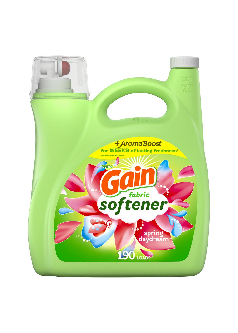 Gain Ultra Liquid Fabric Softener, 190 Loads - Spring Daydream; image 1 of 10