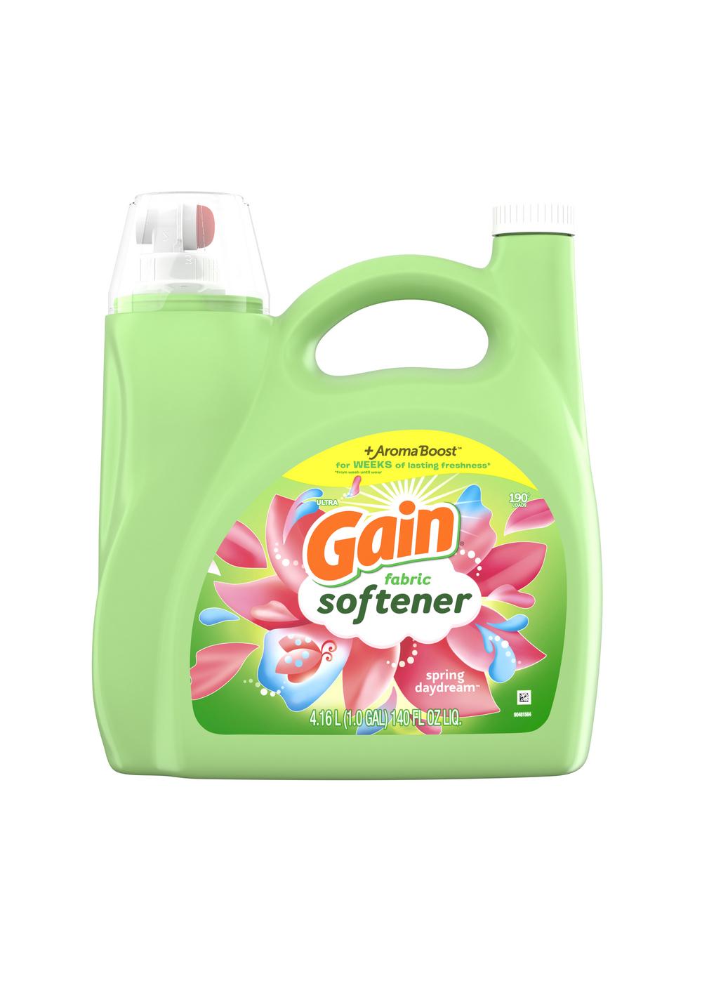 Gain Ultra Liquid Fabric Softener, 190 Loads - Spring Daydream; image 9 of 10