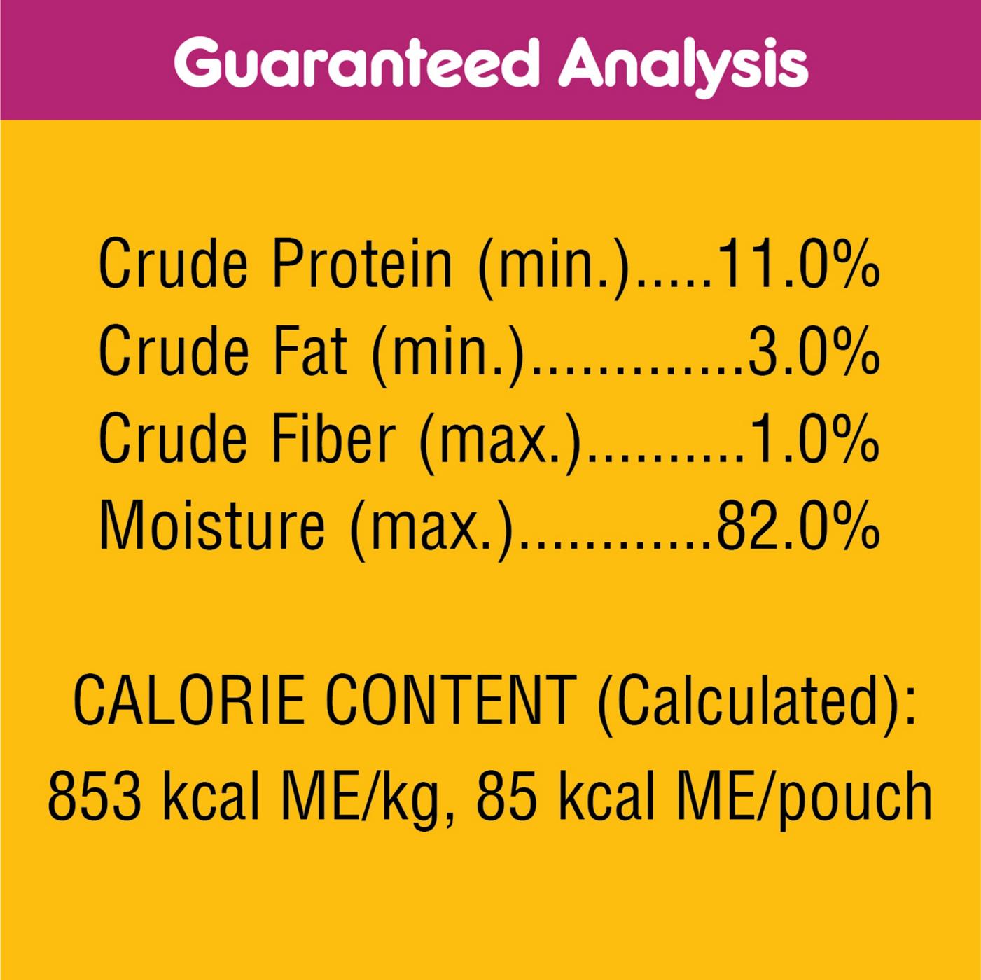 Pedigree High Protein Cuts In Gravy Beef & Pork Wet Dog Food; image 4 of 5