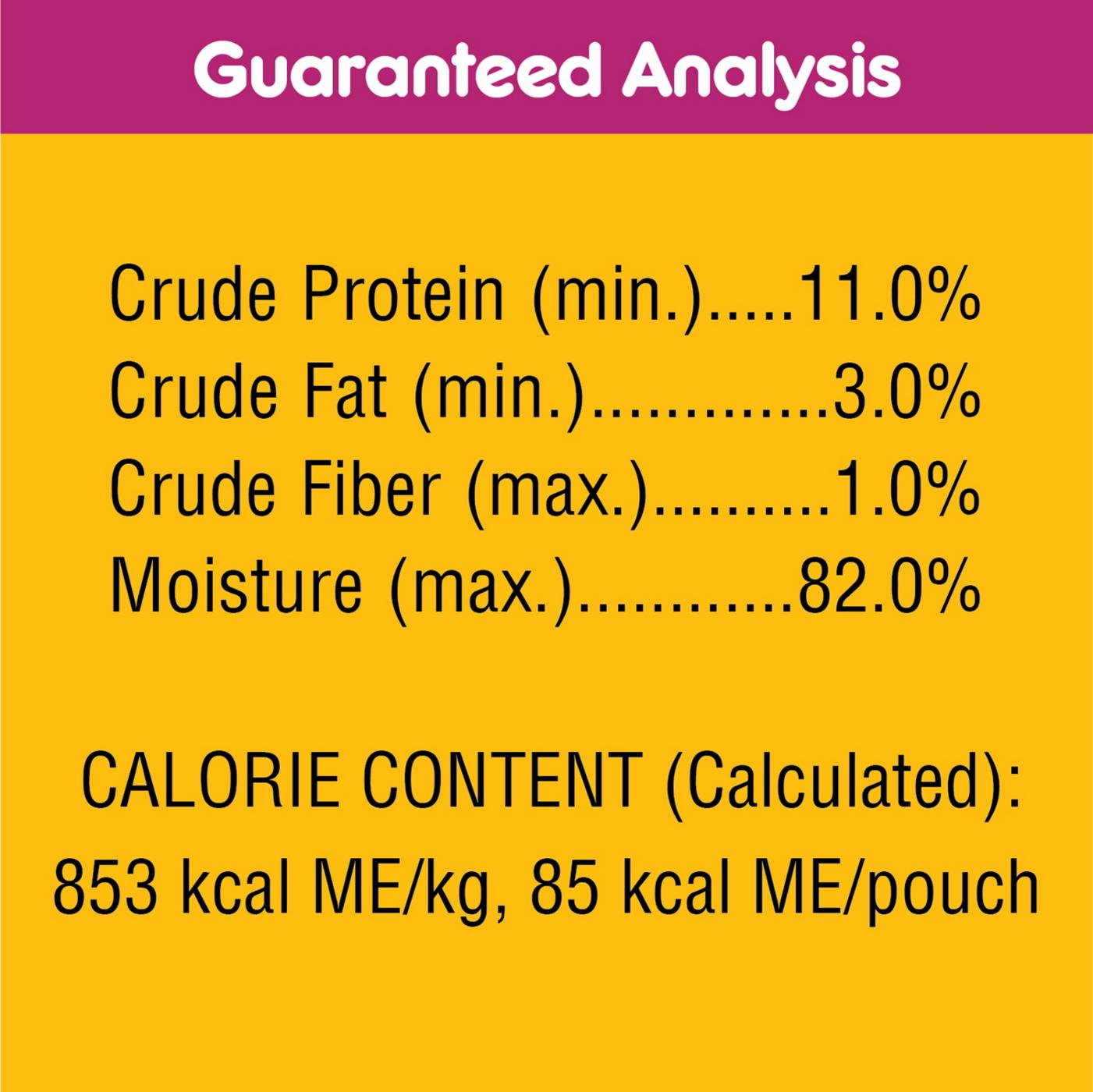Pedigree High Protein Cuts In Gravy Beef & Pork Wet Dog Food; image 5 of 5