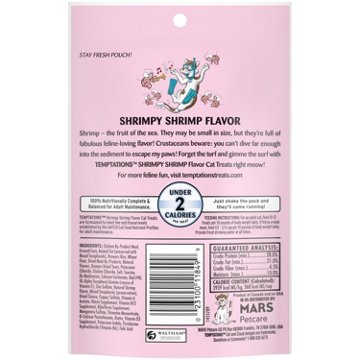 Temptations Classic Crunchy and Soft Cat Treats - Shrimpy Shrimp Flavor