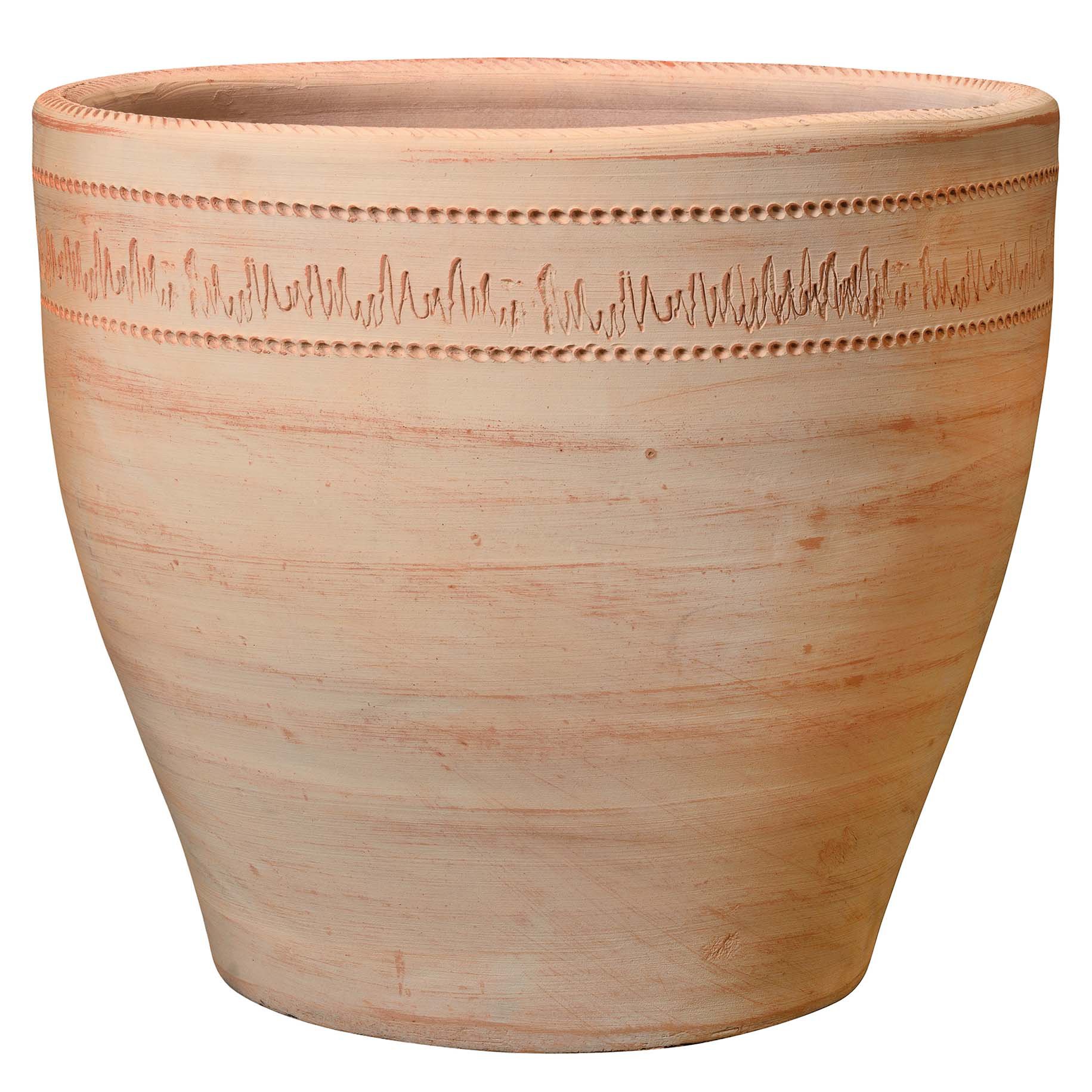 Deroma Sesame Vaso Clay Planter Shop Pots & planters at HEB