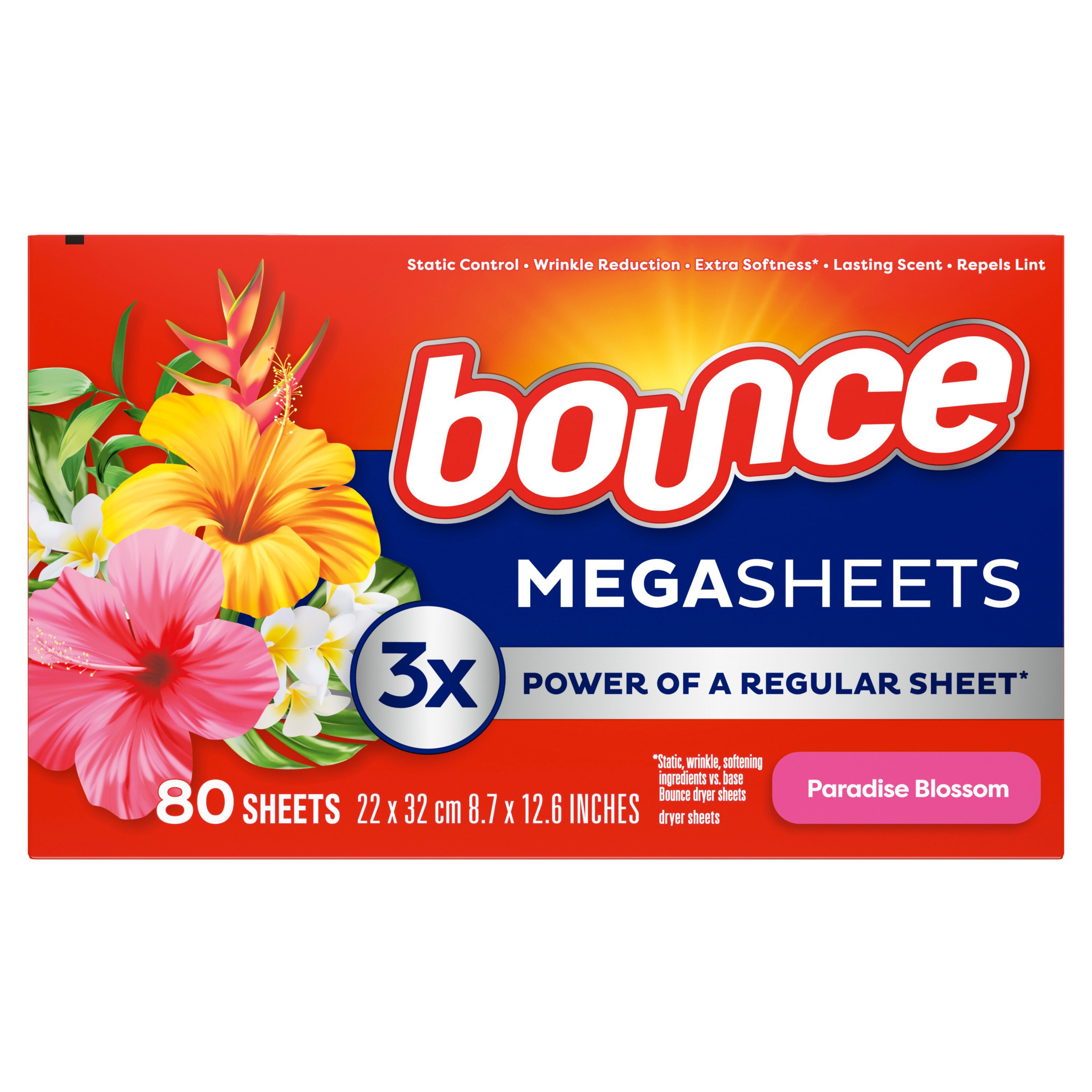 Bounce Sheets, Free & Gentle, 160 Count