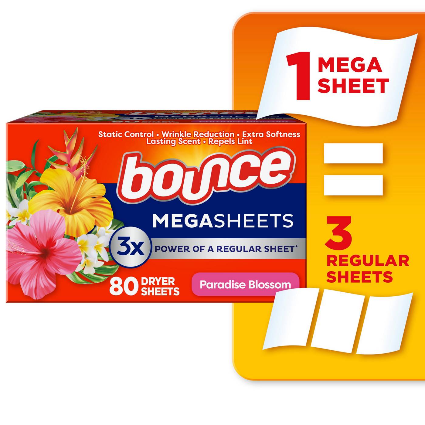 Bounce Lasting Fresh Fabric Softener Mega Dryer Sheets - Outdoor Fresh & Clean; image 8 of 8