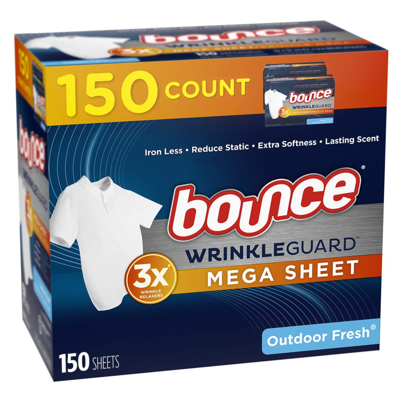 Bounce Outdoor Fresh Dryer Sheets 240 ct Box