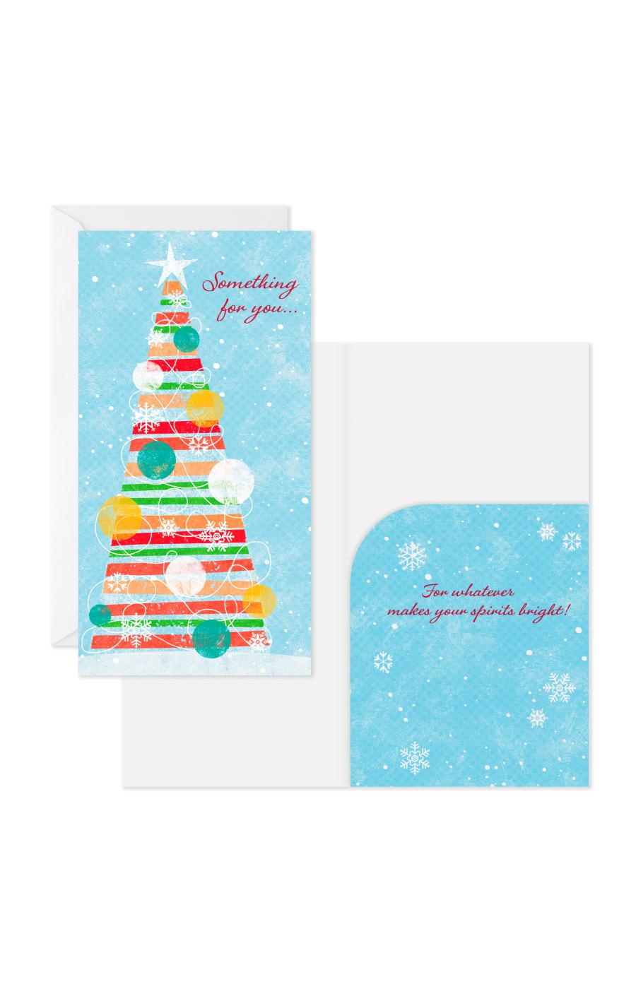 Hallmark Christmas Tree Holiday Money/Gift Card Holders with Envelopes - S10, S18; image 7 of 7