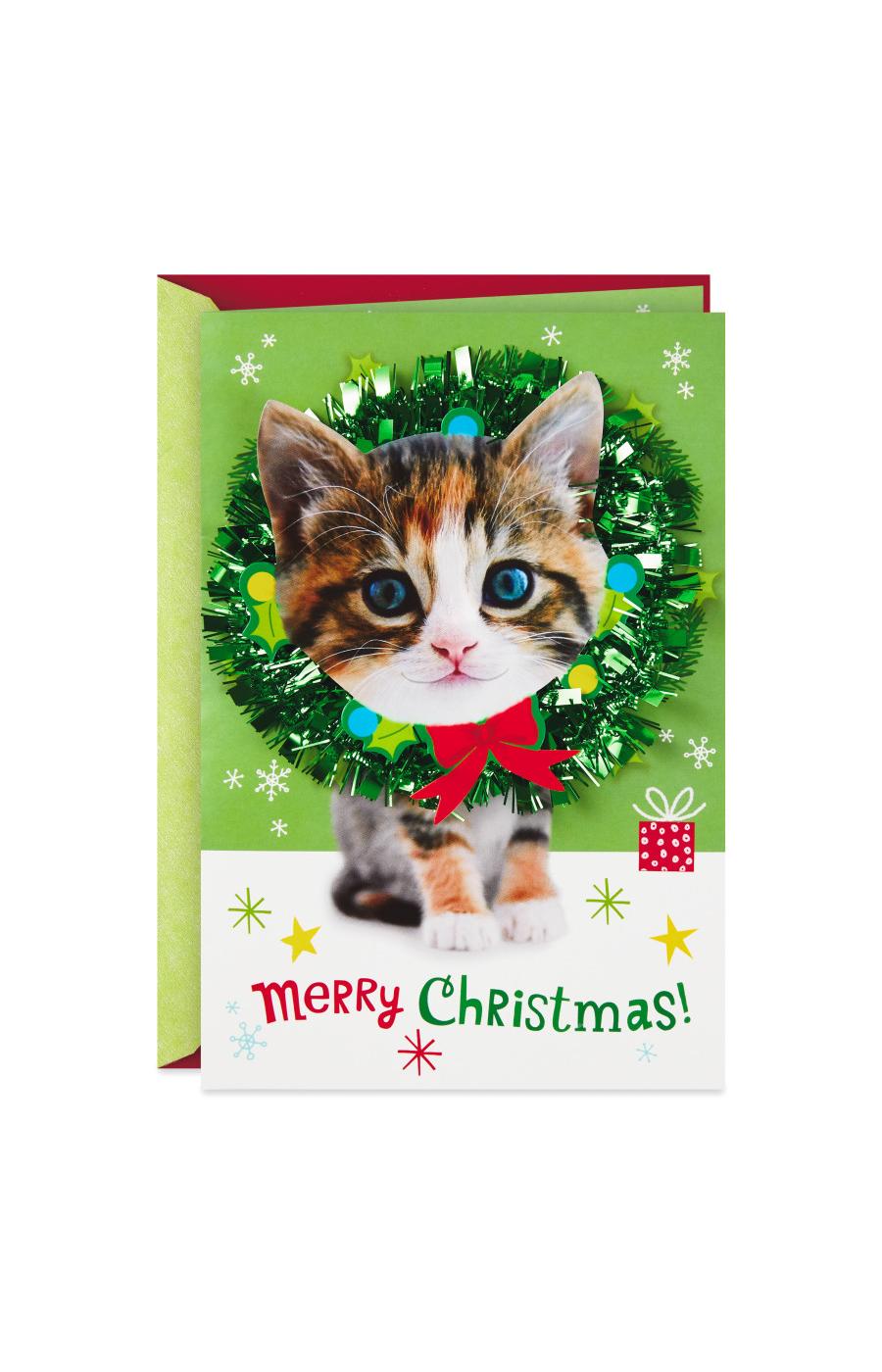 Hallmark Cats Musical Christmas Card (O Christmas Tree) - S15, S31; image 1 of 6