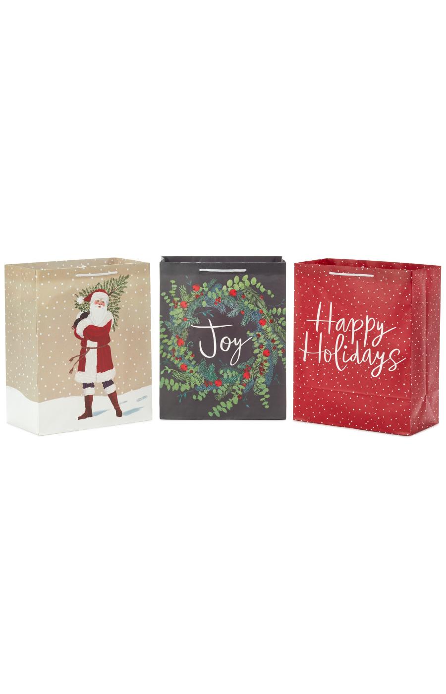 Hallmark Large Christmas Gift Bag Bundle - #52; image 1 of 6