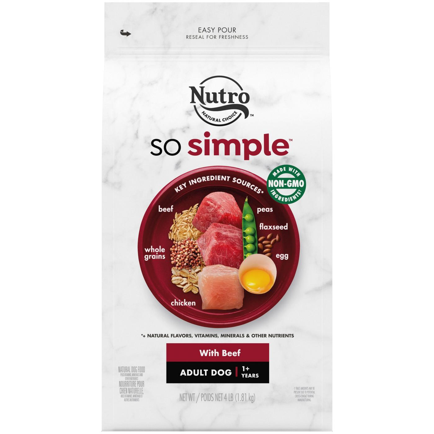 Nutro adult shop dog food