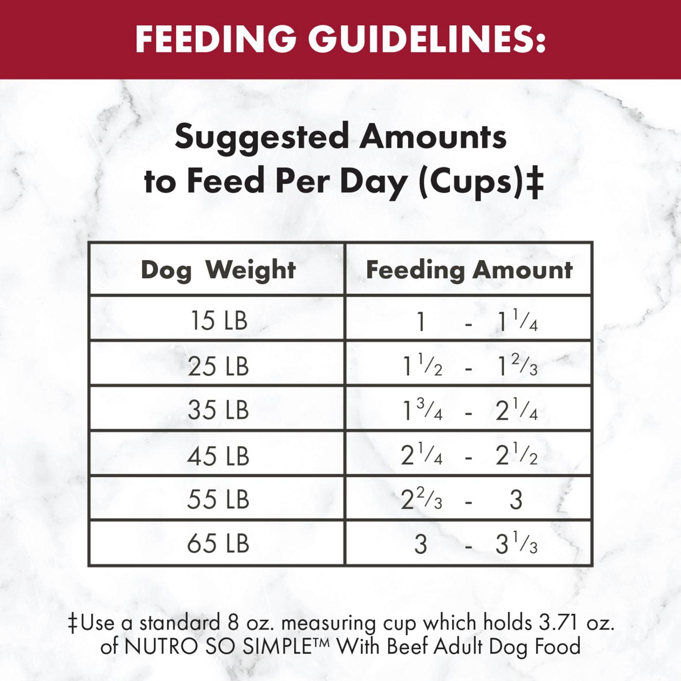 Nutro So Simple with Beef Adult Dry Dog Food; image 2 of 4