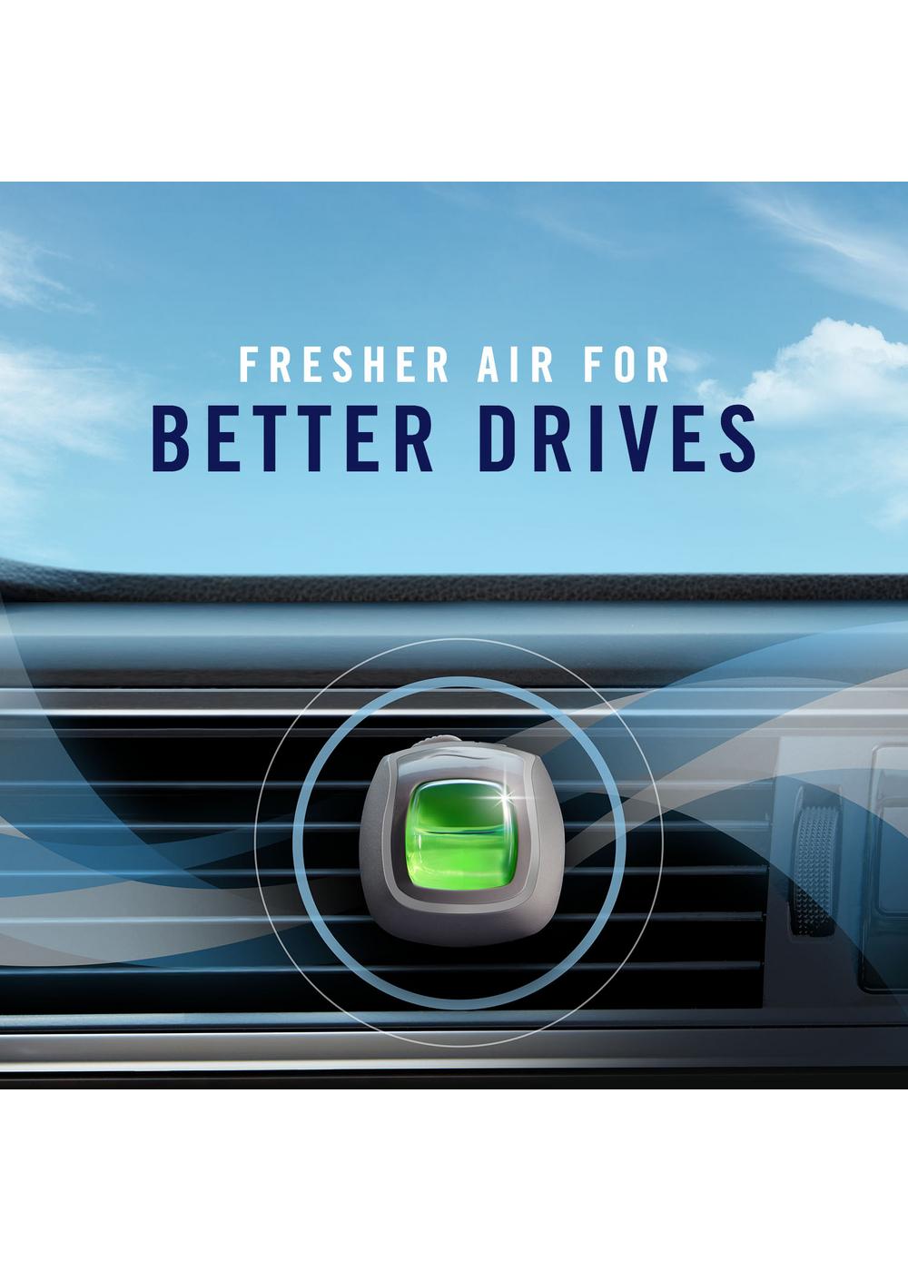 Febreze Car Platinum Ice Air Freshener Vent Clips; image 6 of 10