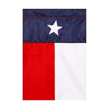 Evergreen Texas State Applique Garden Flag, 12.5" x 18"