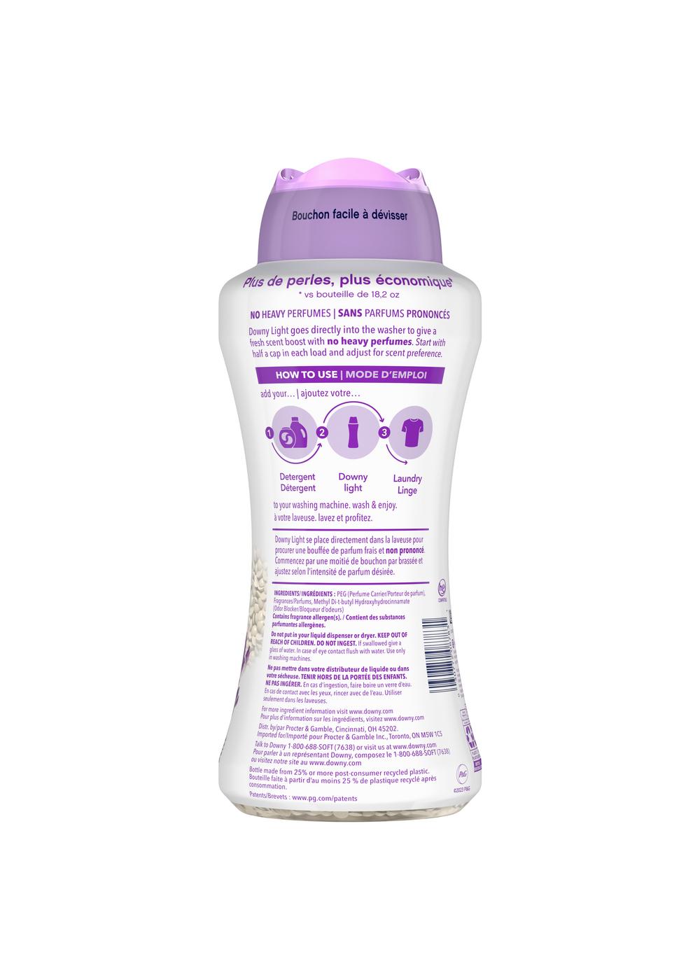 Downy Light In-Wash Scent Booster - White Lavender; image 5 of 9