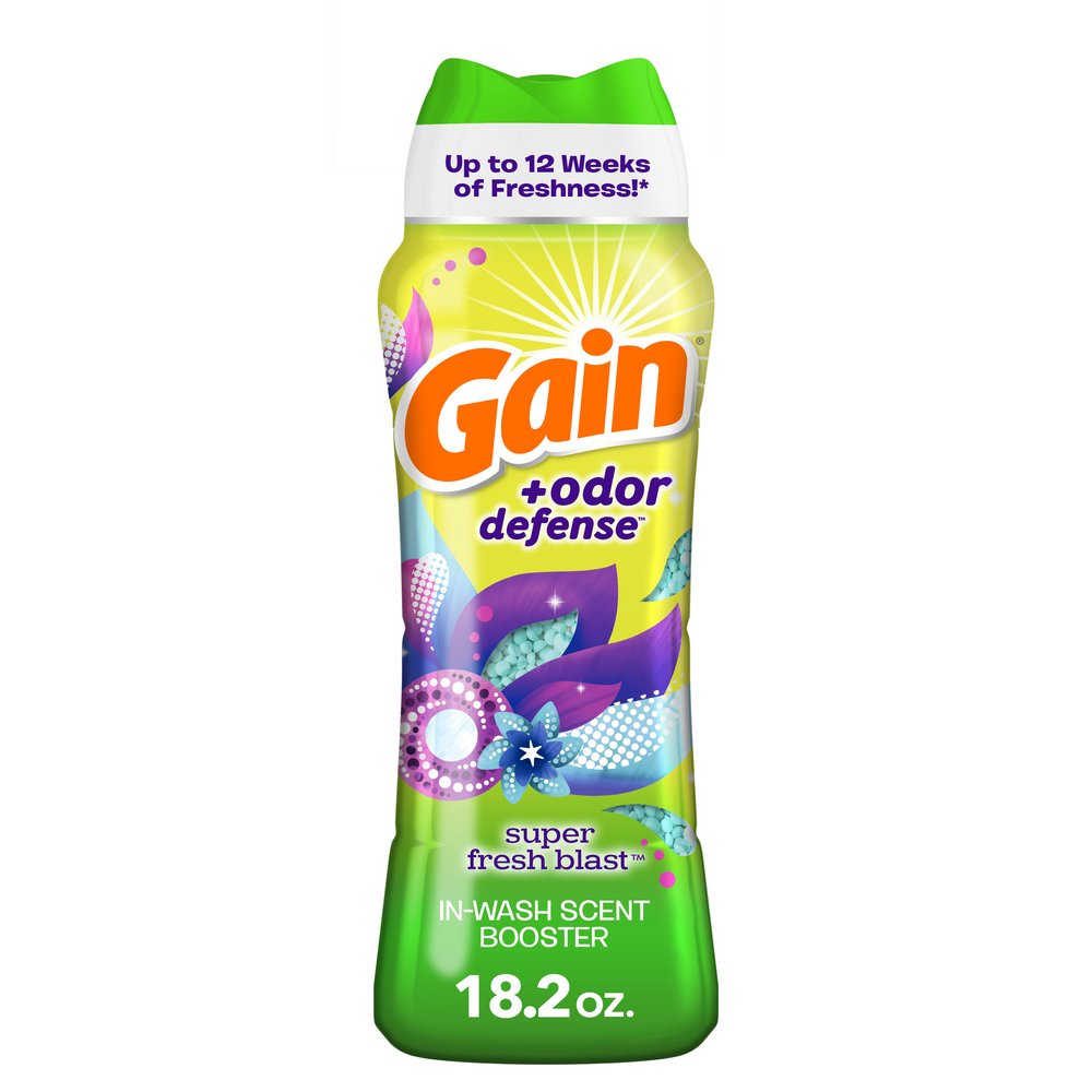 Gain Odor Defense Super Fresh Blast InWash Scent Booster Shop