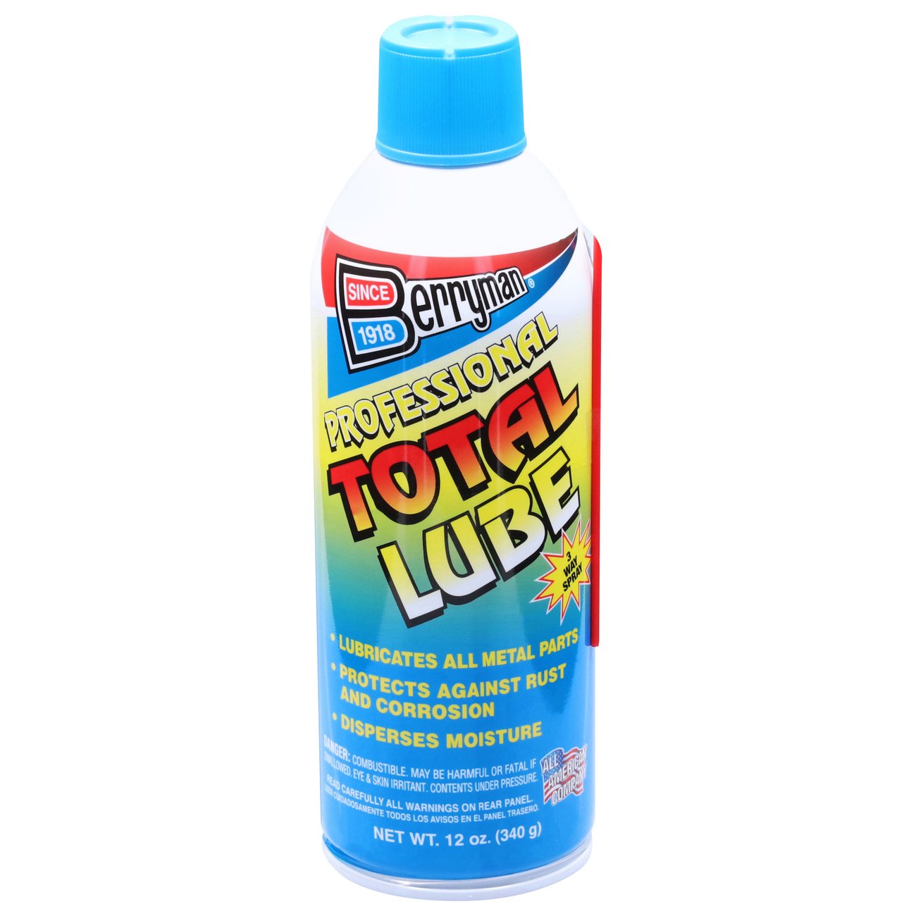 Berryman Professional Total Lube Aerosol Shop Patio & Outdoor at HEB