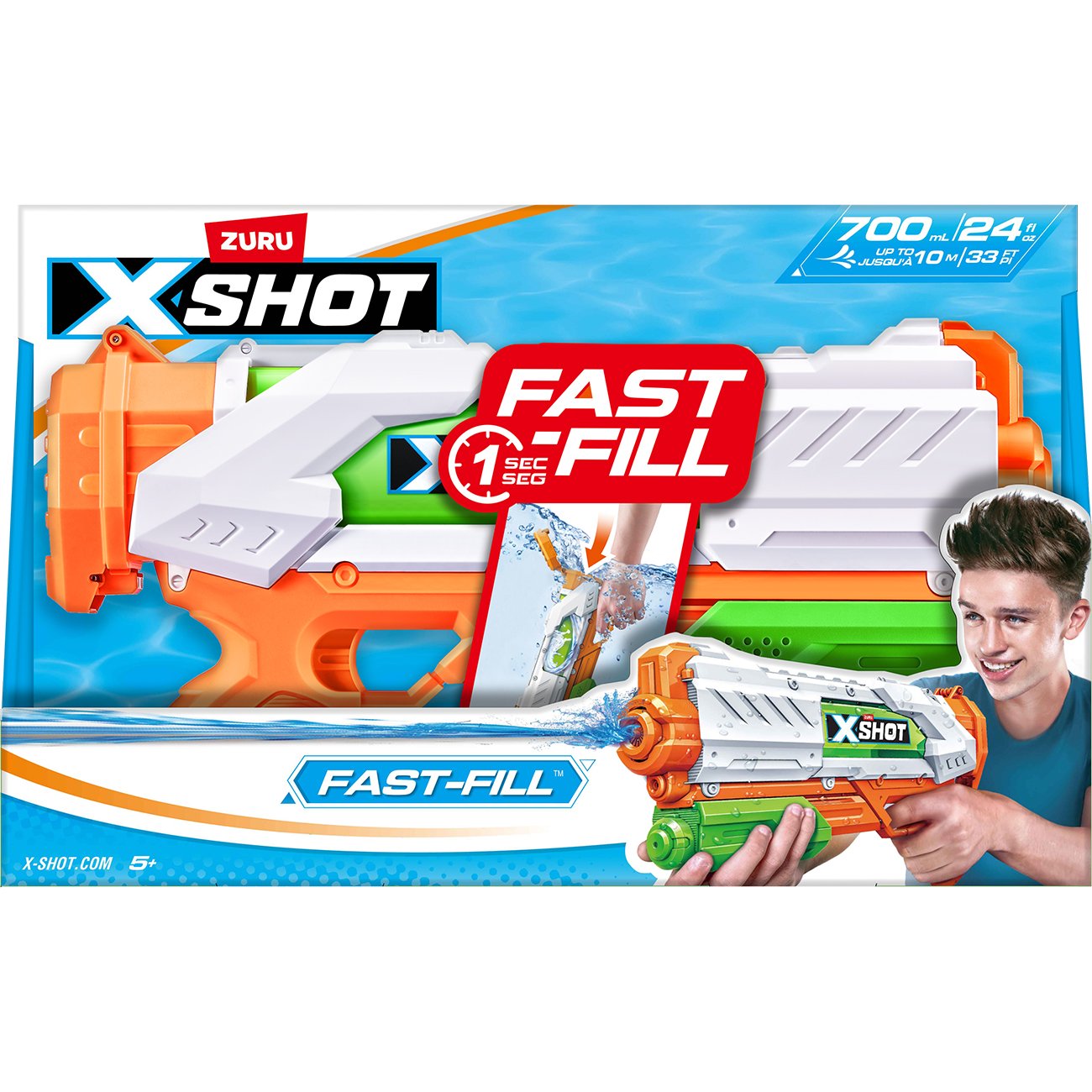 Zuru XShot FastFill Water Blaster Shop Blasters at HEB